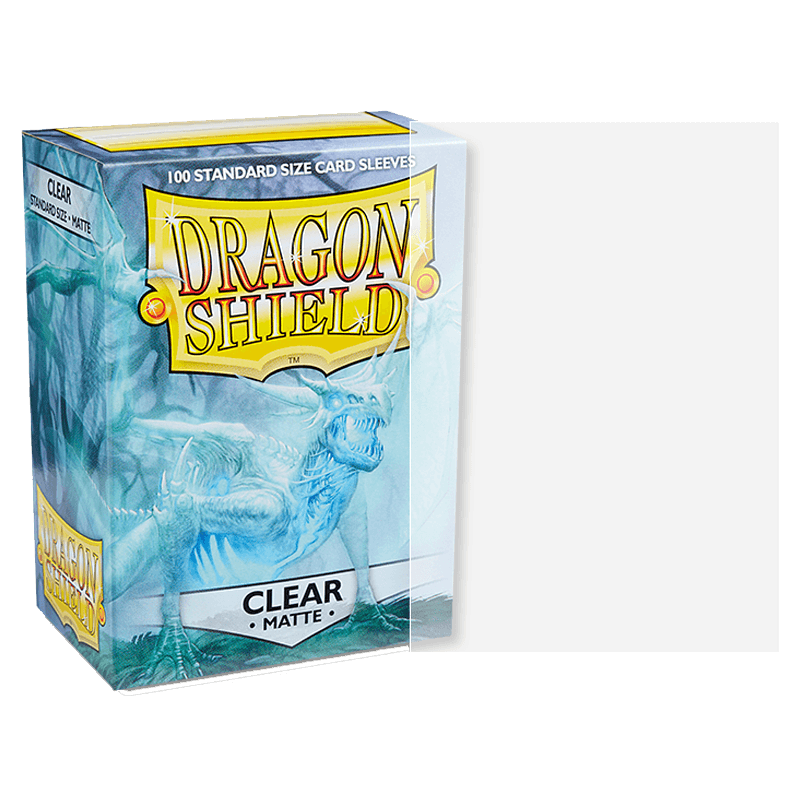 DS 100 Matte Sleeves - Clear 'Angrozh'