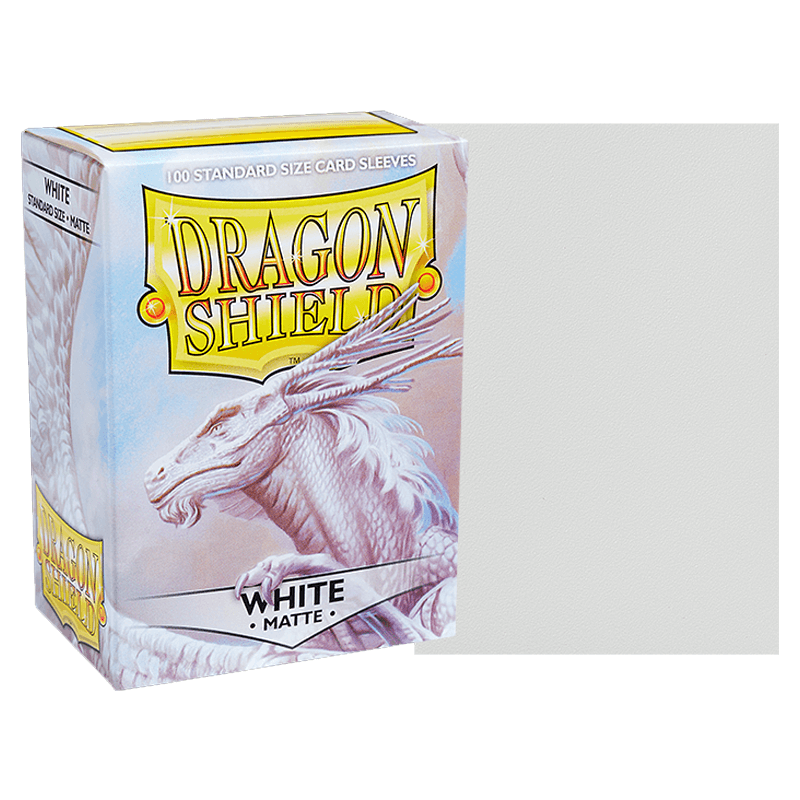 DS 100 Matte Sleeves - White 'Bounteous'