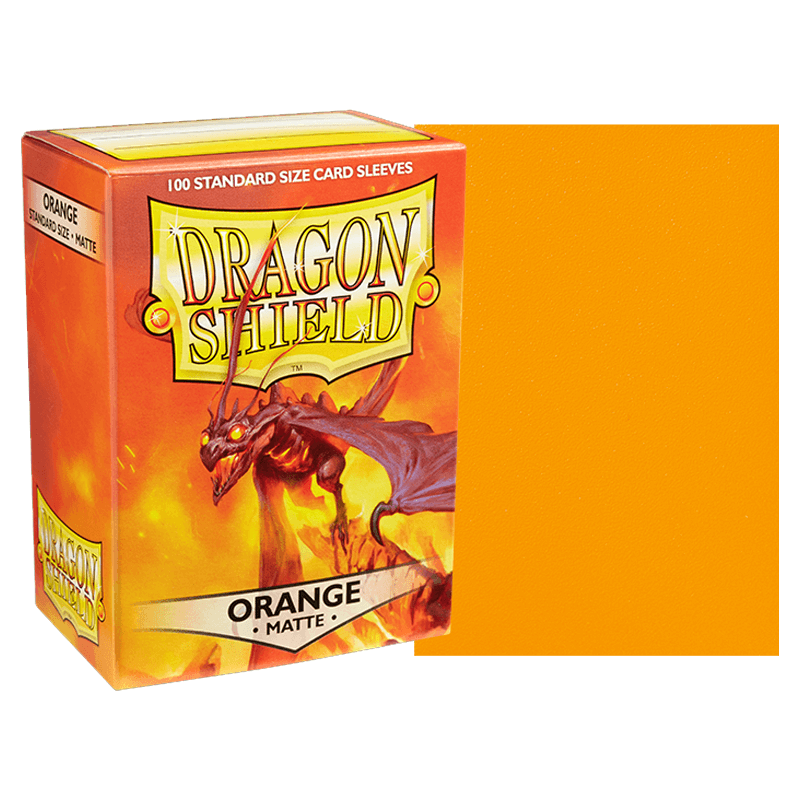 DS 100 Matte Sleeves - Orange 'Usaqin'