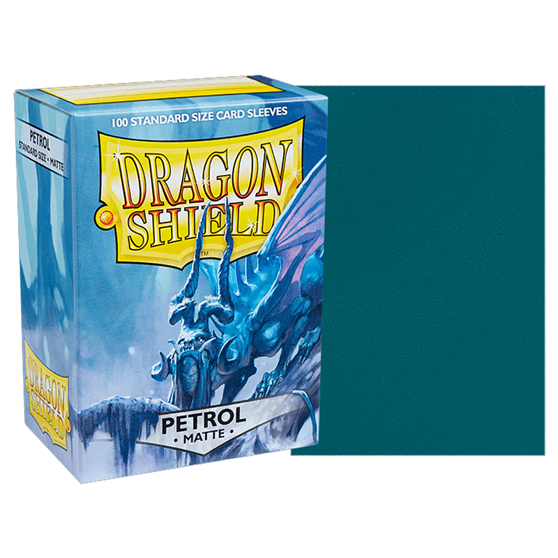 DS 100 Matte Sleeves - Petrol 'Abigan'