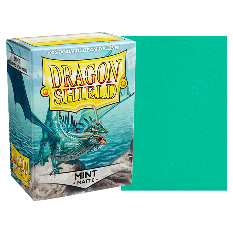 DS 100 Matte Sleeves - Mint 'Bayaga'