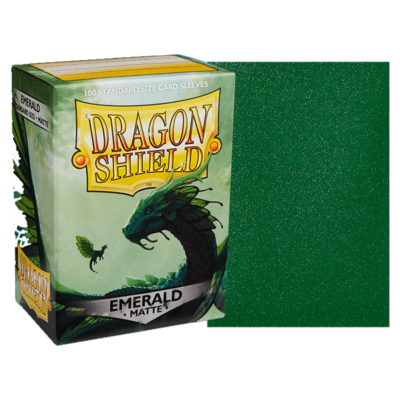 DS 100 Matte Sleeves - Emerald 'Rayalda'