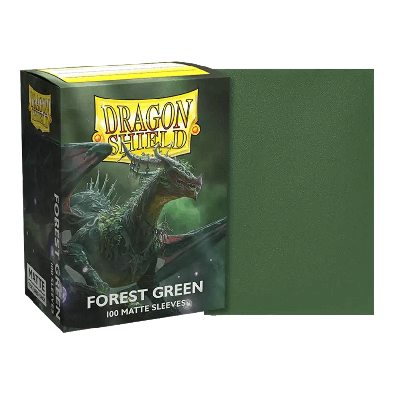 DS 100 Matte Sleeves - Forest Green