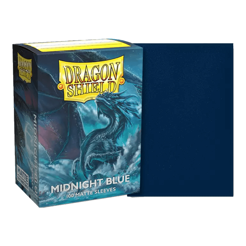 DS 100 Matte Sleeves - Midnight Blue