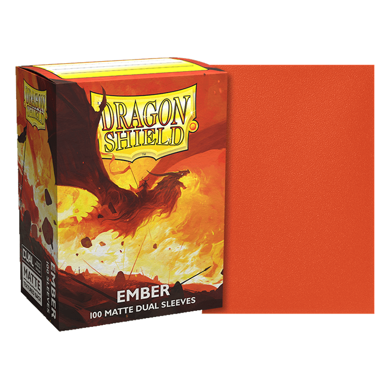 DS 100 Matte Dual Sleeves - Ember 'Alaric, Revolution Kindler'