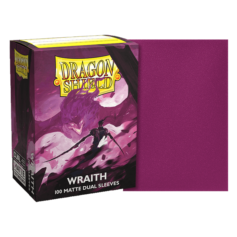 DS 100 Matte Dual Sleeves - Wraith 'Alaric, Chaos Wraith'