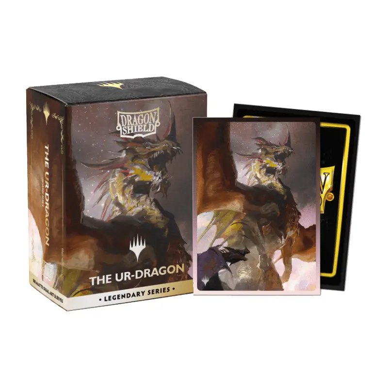 DS 100 Dual Matte Art Sleeves - MTG Legendary Series - The Ur-Dragon