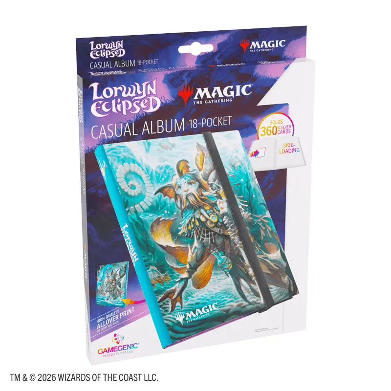 GG Casual Album 18-Pocket MTG: LORWYN ECLIPSED - Sygg, Wandervine Wisdom/Sygg, Wanderbrine Shield