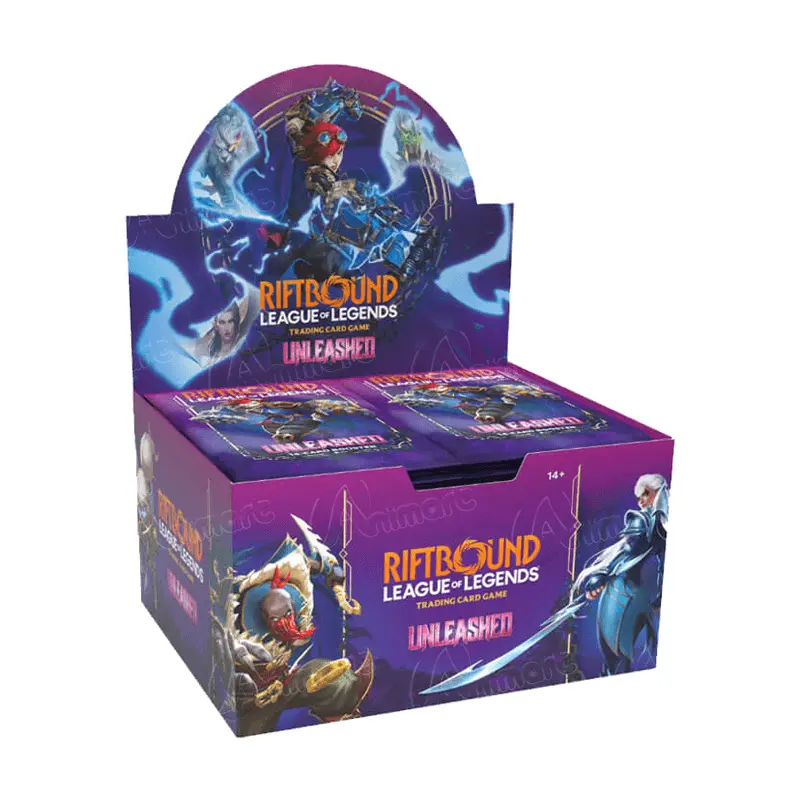 RIFTBOUND: LEAGUE OF LEGENDS TCG - Unleashed Booster Display