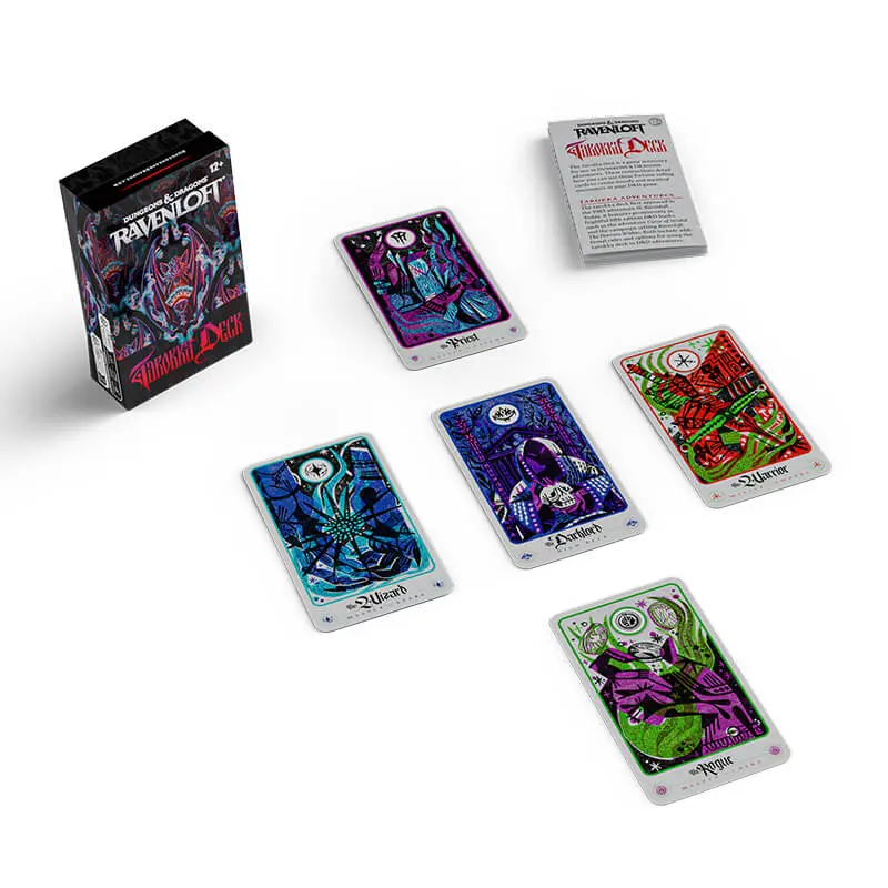 D&D Ravenloft: The Horrors Within - Tarokka Deck (2026 Updated Deck)