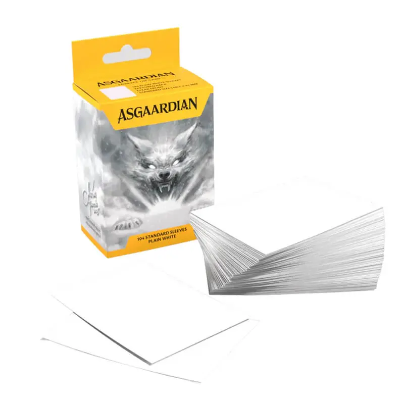Asgaardian - Plain White Standard Sleeve