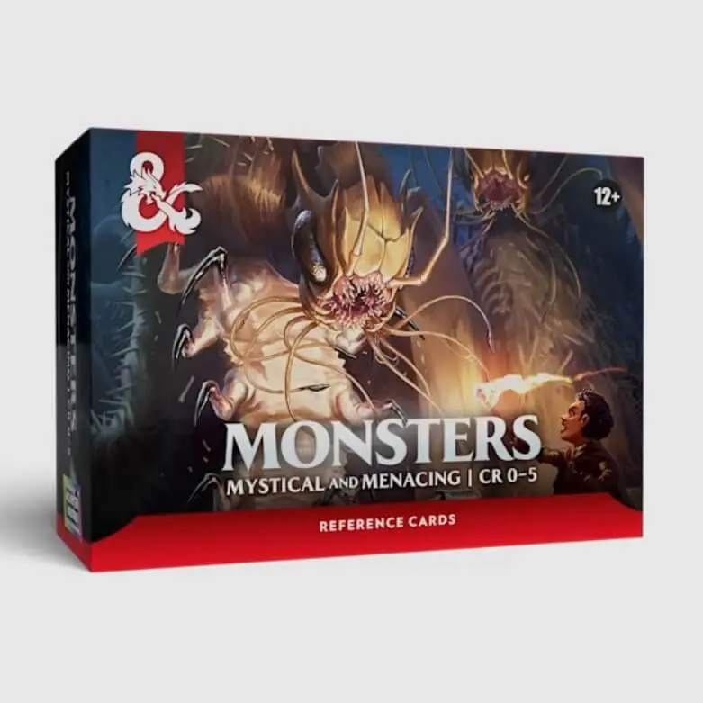 D&D Reference Cards Monsters: Mystical and Menacing