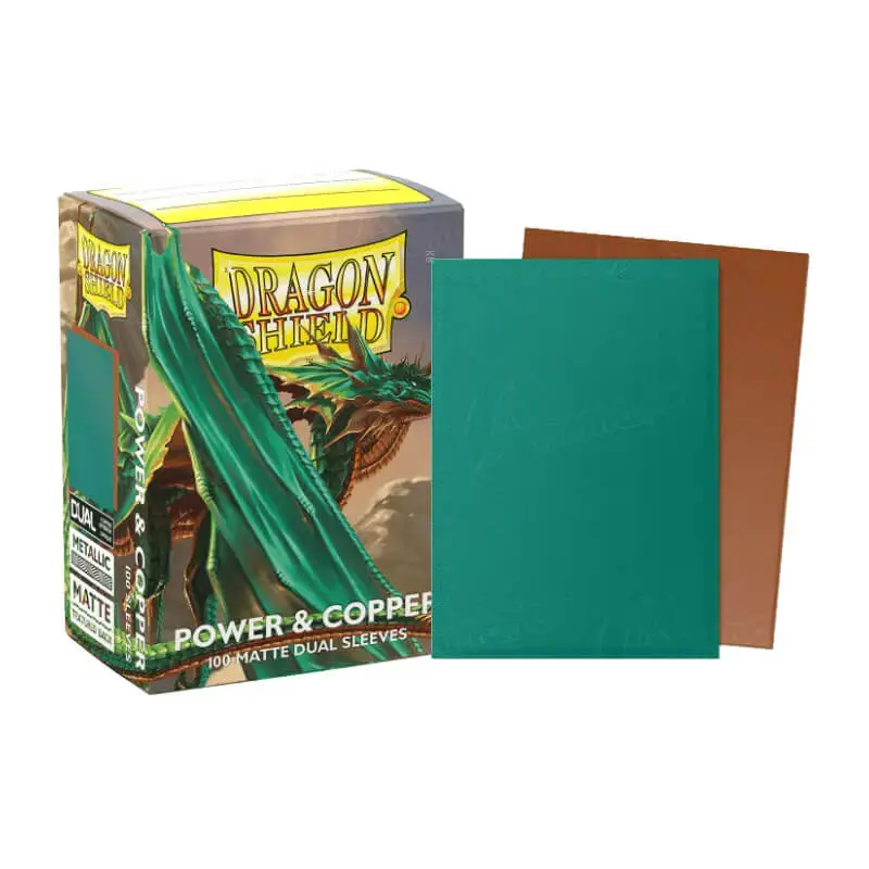 DS 100 Matte Dual Sleeves - Power & Copper