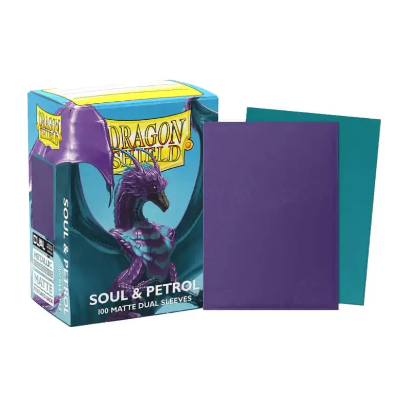 DS 100 Matte Dual Sleeves - Soul & Petrol