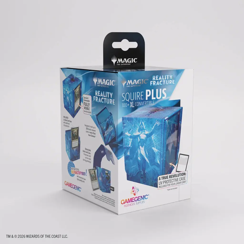 GG Squire Plus 100+ XL Convertible MTG: REALITY FRACTURE - Overwrite the Multiverse