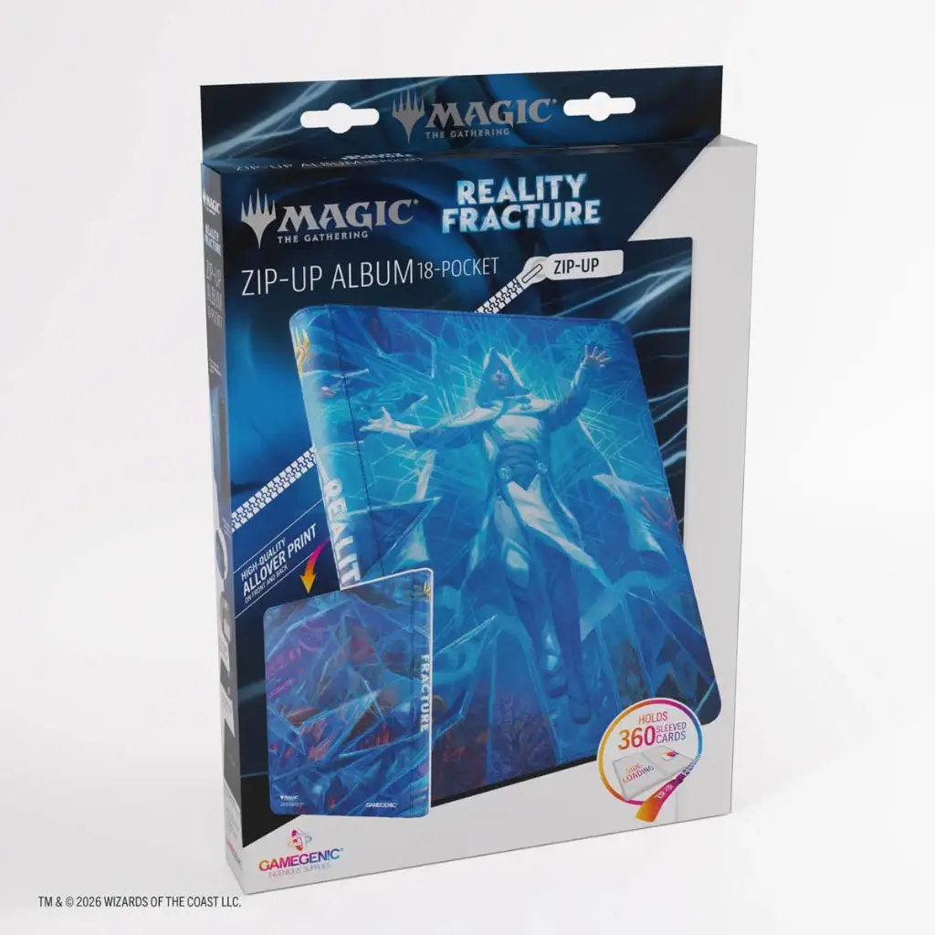 GG Zip-Up Album 18-Pocket MTG: REALITY FRACTURE - Overwrite the Multiverse