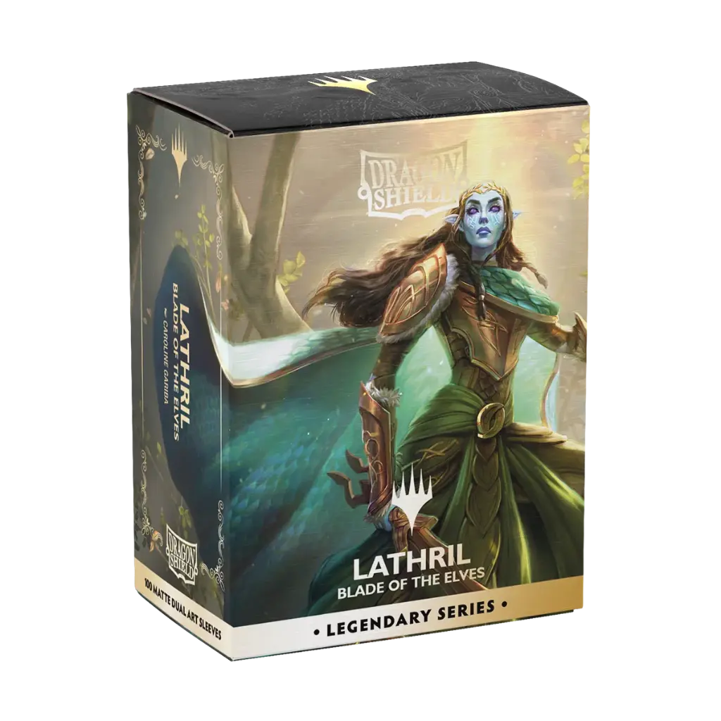 DS 100 Matte Dual Art Sleeves - MTG Legendary Series - Lathril, Blade of Elves