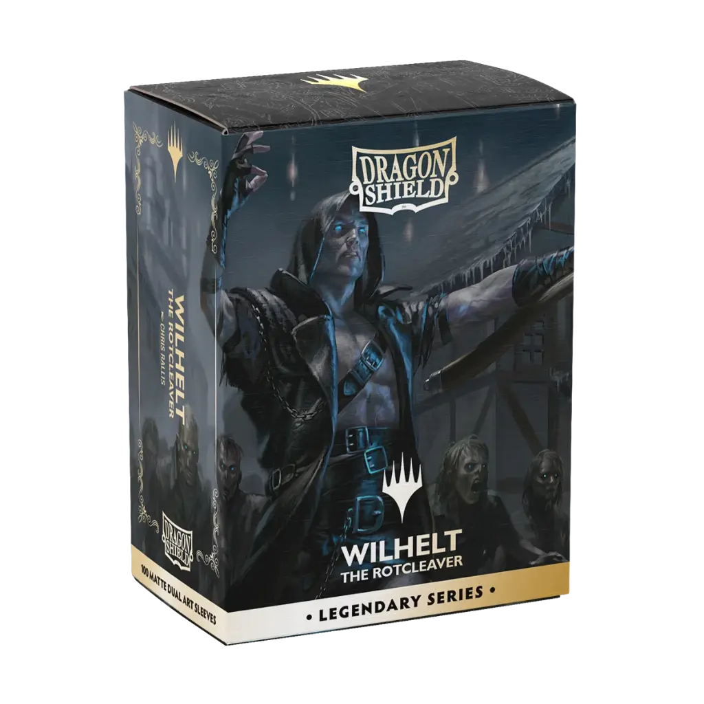 DS 100 Matte Dual Art Sleeves - MTG Legendary Series - Wilhelt, the Rotcleaver