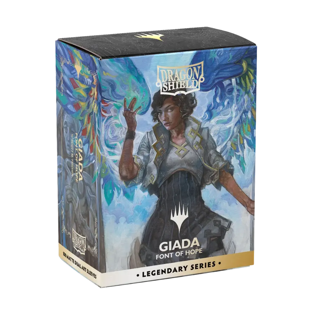 DS 100 Matte Dual Art Sleeves - MTG Legendary Series - Giada, Font of Hope
