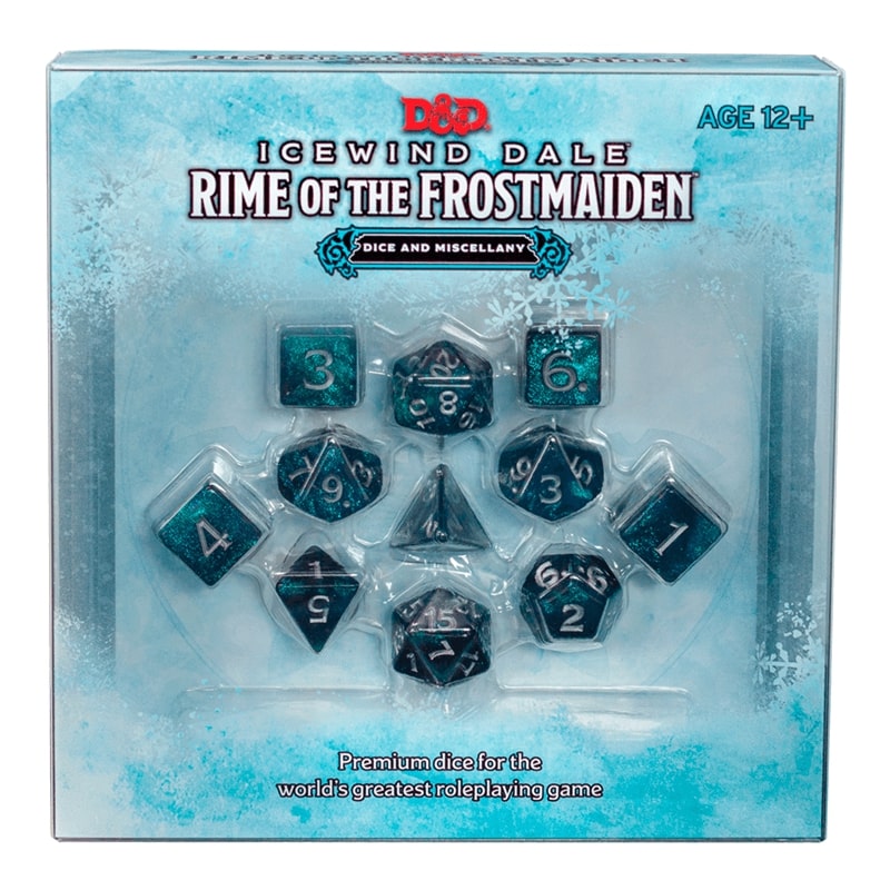 D&D Icewind Dale: Rime of the Frostmaiden - Dice & Miscellany