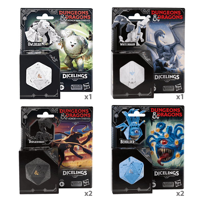 D&D HONOR AMONG THIEVES -Dicelings Collectible Assorted 2