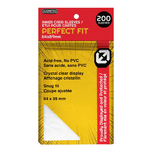 EVORETRO - 200 Perfect Fit Standard Sleeves