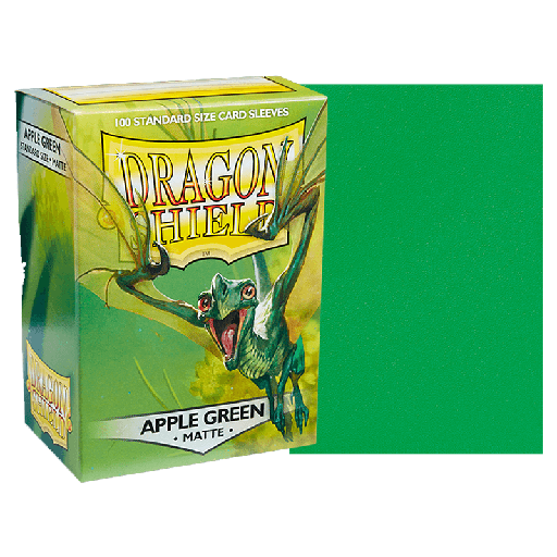 [AT-11018] DS 100 Matte Sleeves - Apple Green 'Eliban'
