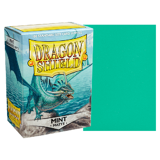 [AT-11025] DS 100 Matte Sleeves - Mint 'Bayaga'