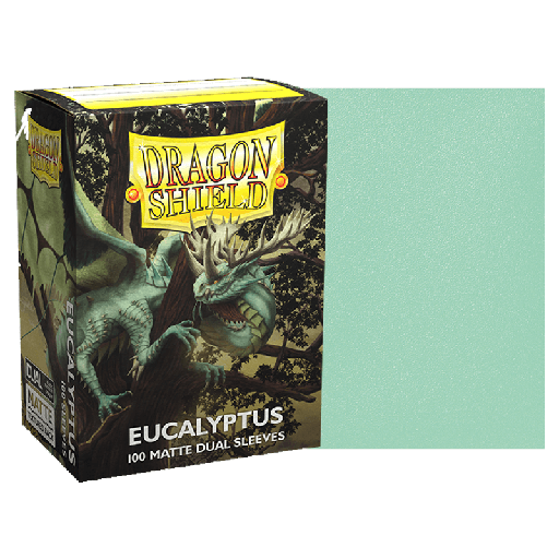 [AT-15049] DS 100 Matte Dual Sleeves - Eucalyptus 'Lehel'