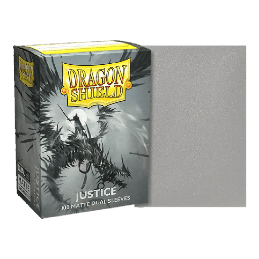 [AT-15061] DS 100 Matte Dual Sleeves - Justice