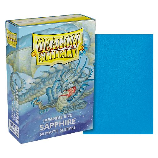 [AT-11128] DS 60 JPN Matte Sleeves - Sapphire 'Turikos'