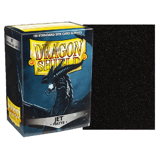 [AT-11024] DS 100 Matte Sleeves - Jet 'Bodom'