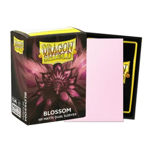 [AT-15067] DS 100 Matte Dual Sleeves - Pastels - Blossom