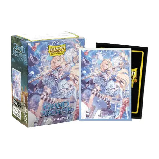 [AT-16169] DS 100 Dual Matte Art Sleeves Grand Archive - Alice, Golden Queen