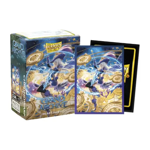 [AT-16170] DS 100 Dual Matte Art Sleeves Grand Archive - Chronowarp