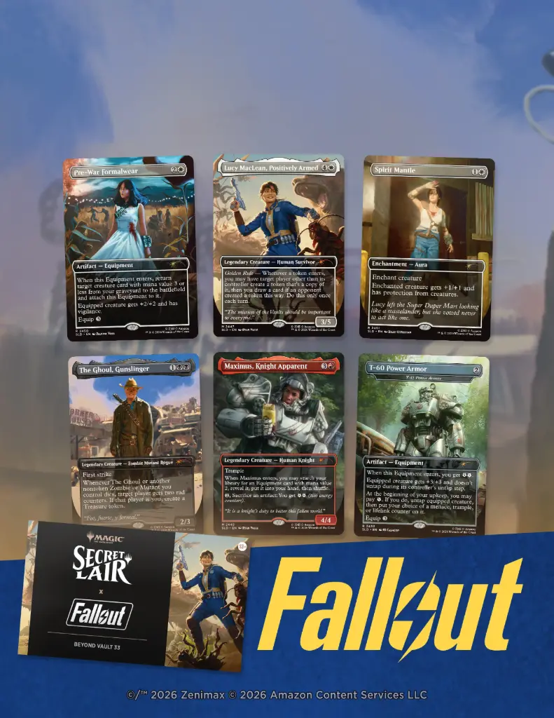 MTG: SECRET LAIR X Fallout®: Beyond Vault 33 | Animart Creative