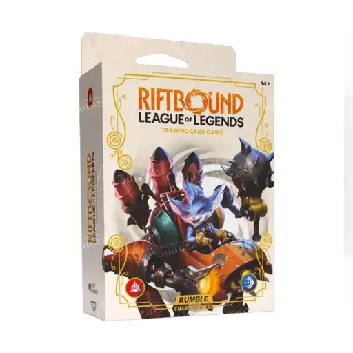 [RB-02PD01-EN] RIFTBOUND: LEAGUE OF LEGENDS TCG - Spiritforged Champion Deck: Rumble Display