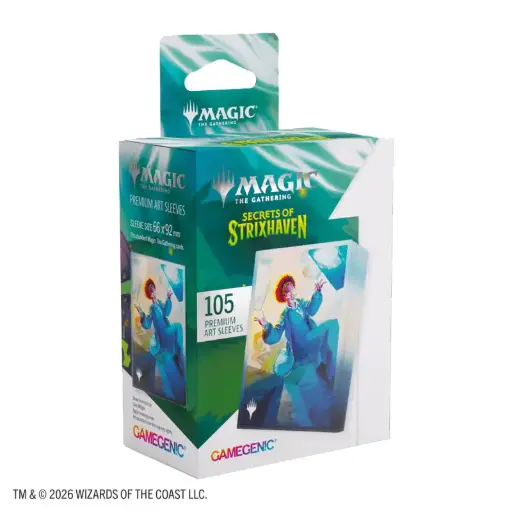 [GGS15145ML] GG 105 Premium Art Sleeves MTG: SECRETS OF STRIXHAVEN - Zimone, Infinite Analyst