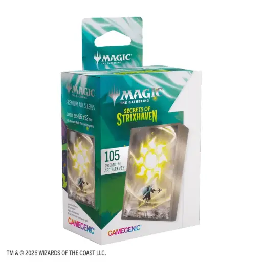 [GGS15152ML] GG 105 Premium Art Sleeves MTG: SECRETS OF STRIXHAVEN - Plains