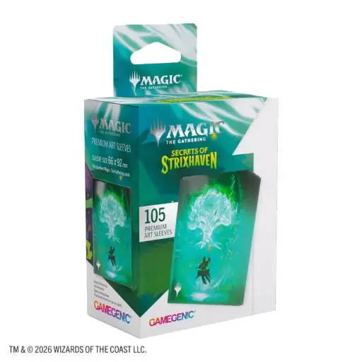 [GGS15156ML] GG 105 Premium Art Sleeves MTG: SECRETS OF STRIXHAVEN - Forest
