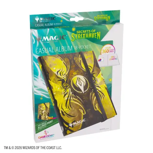 [GGS32052ML] GG Casual Album 18-Pocket MTG: SECRETS OF STRIXHAVEN - Silverquill