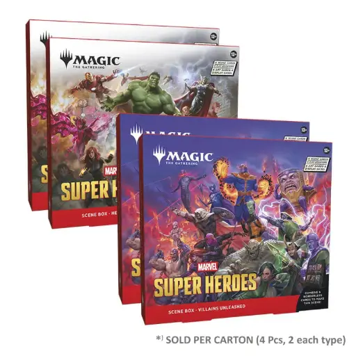 [D53690000] MTG: MARVEL SUPER HEROES - Scene Box