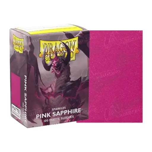 [AT-11061] DS 100 Matte Sleeves - Pink Sapphire