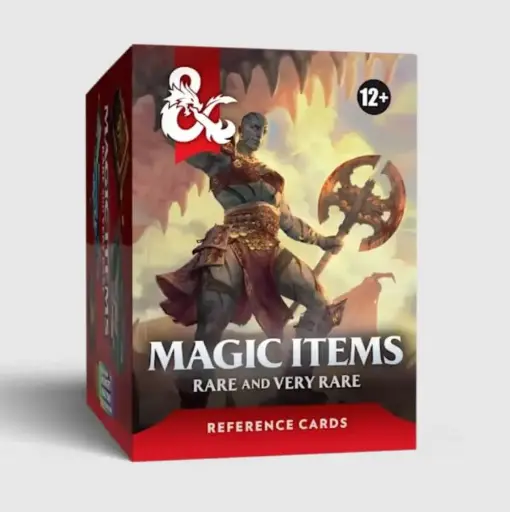 [D60400000] D&D Reference Cards Magic Items: Rare and Very Rare