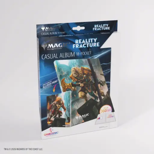 [GGS32063ML] GG Casual Album 18-Pocket MTG: REALITY FRACTURE - Ajani, Path of Vengeance/ Ajani, Counterattack Leader