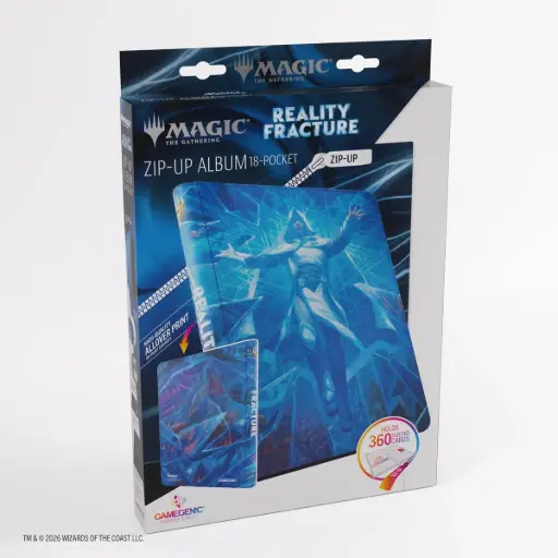 [GGS31084ML] GG Zip-Up Album 18-Pocket MTG: REALITY FRACTURE - Overwrite the Multiverse