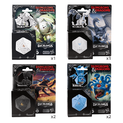 [F51185L01] D&D HONOR AMONG THIEVES -Dicelings Collectible Assorted 2