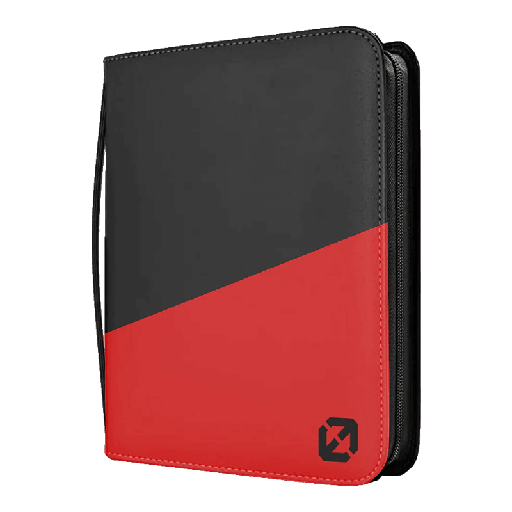 [EVO-3558] EVORETRO - Shield+ Top Loader Binder - Black Red