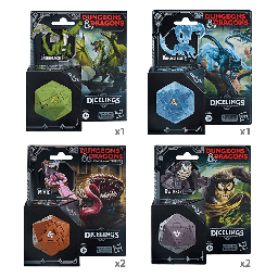 [F51185L02] D&amp;D HONOR AMONG THIEVES -Dicelings Collectible Assorted 3
